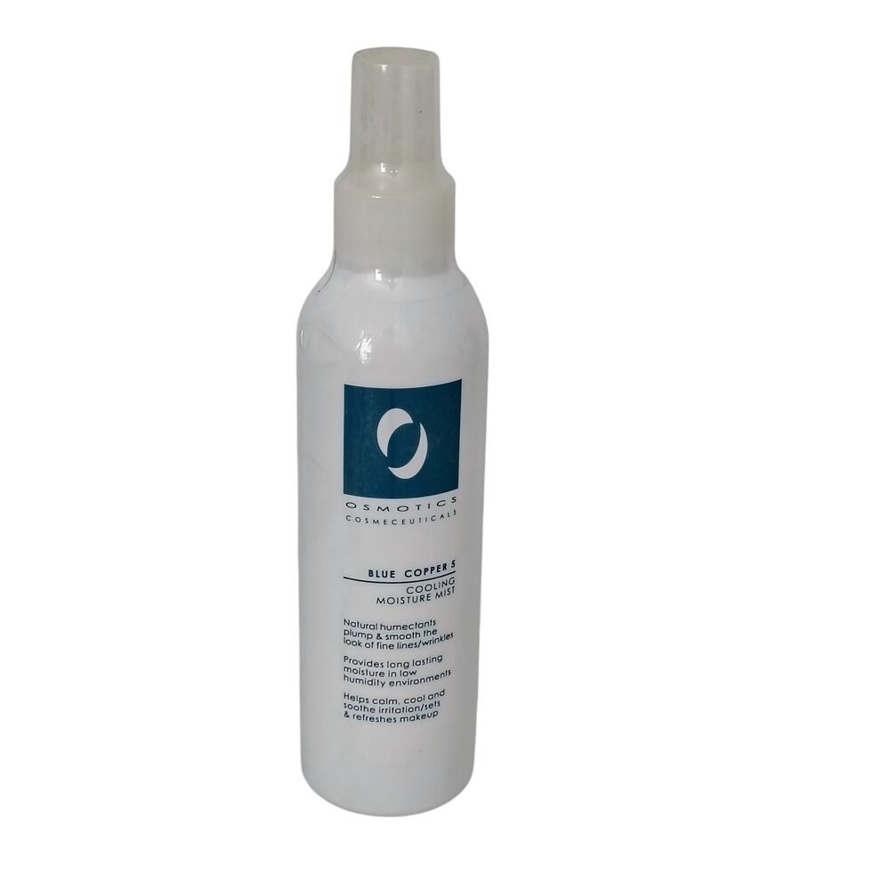 Osmotics Blue Copper 5 Cooling Moisture Facial Mist 6 oz Fine line NEW